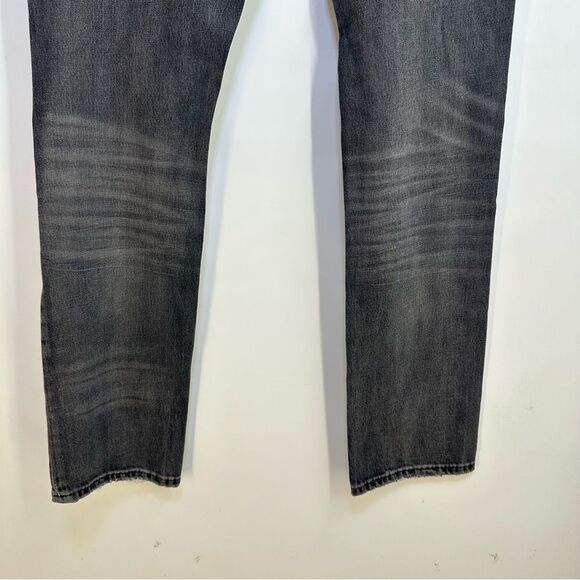 Lucky Brand 222 Taper  NWT Mens' Size 32X32 Distrssed Gray Mens' Stretch Jeans - Picture 7 of 12